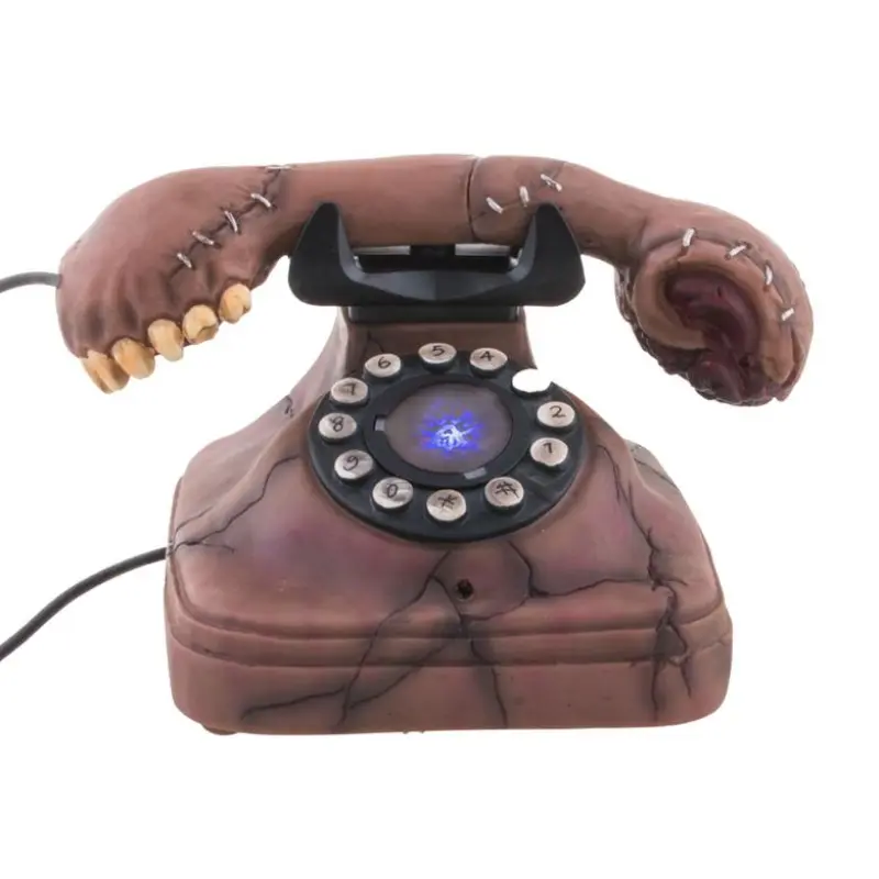 Animiertes Gruseltelefon