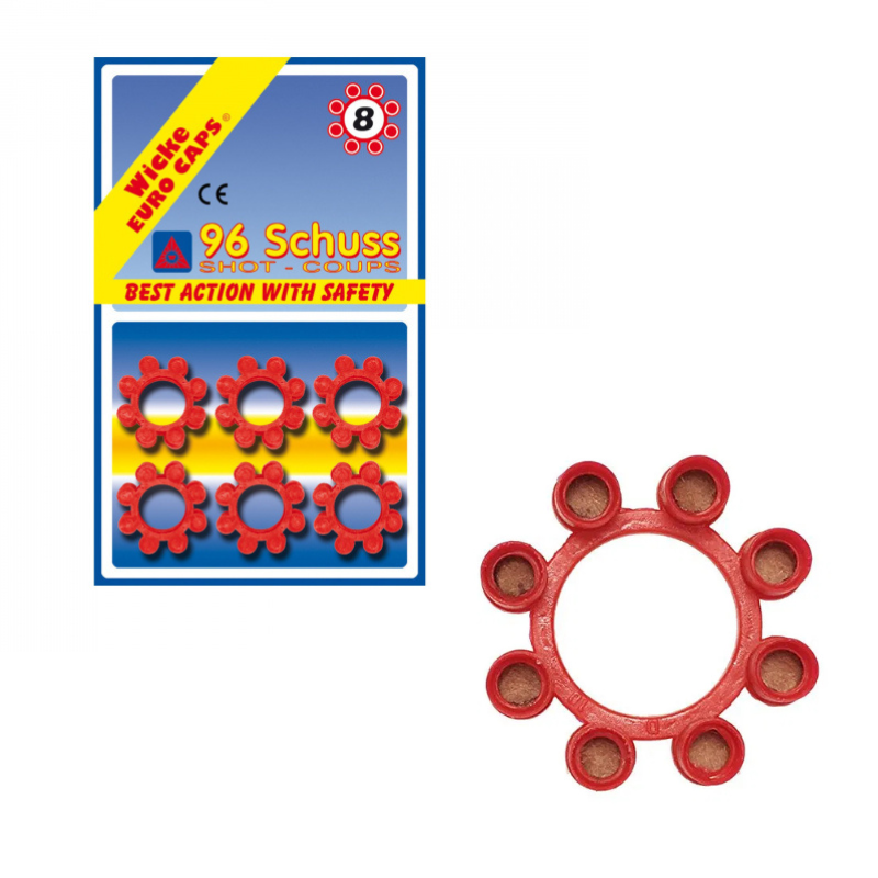 Lot de 12 disques 8 coups