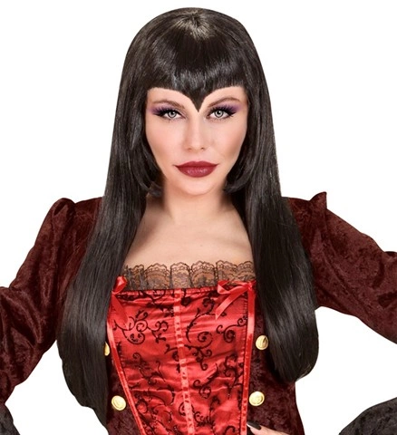 [WID00821] Black vampire wig