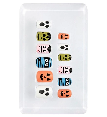 [WID05340] Set of 12 Halloween Collection Nails