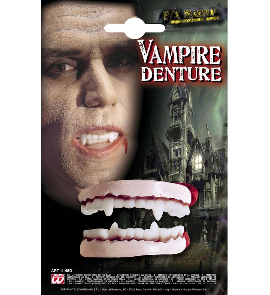 [WID4148D] Vampire Denture