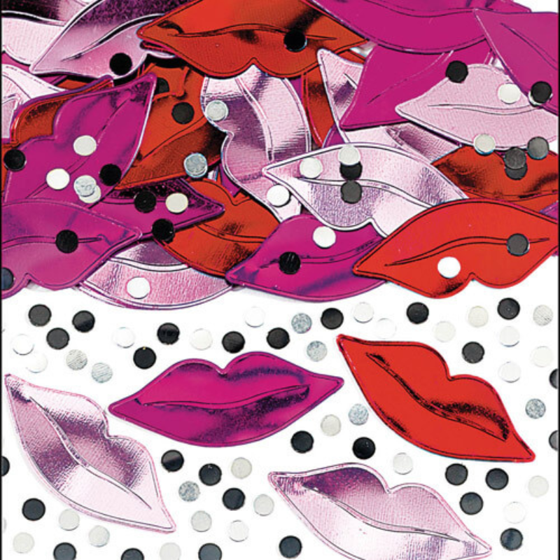 Confettis sexy bouche