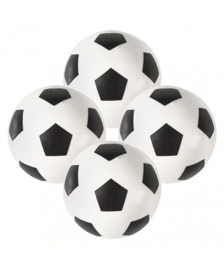 Balles rebondissantes football, lot de 8
