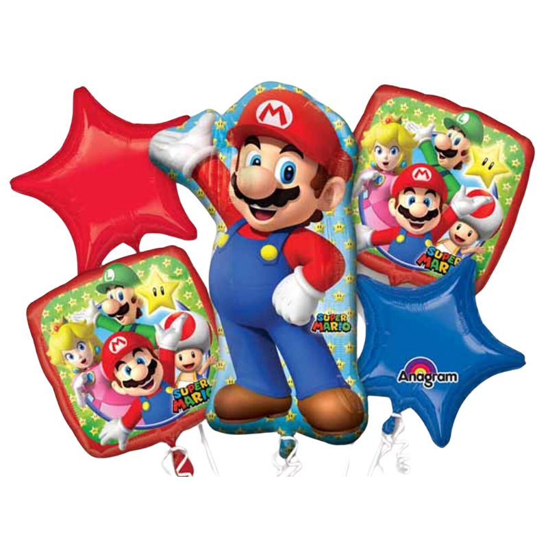 Bouquet de Ballons Super Mario Bros™