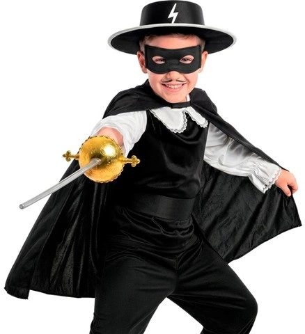 [WID4287Z] Set d'accessoires de bandit masqué pour enfant