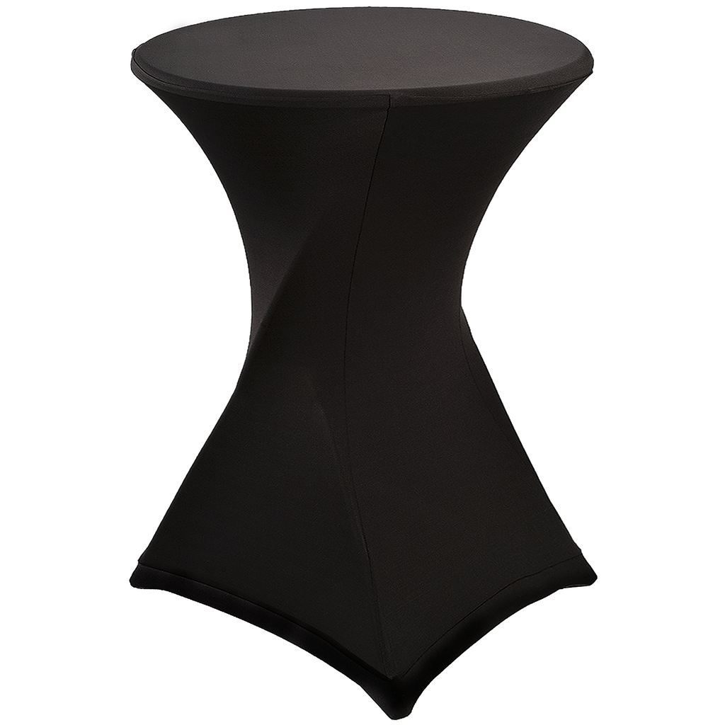 Location table mange-debout nappée