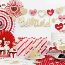 Guirlande "Be Mine" paillettes or