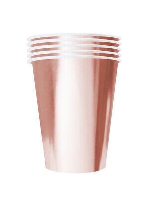 [ORIPCPG53] 20 Gobelets Beer Pong Papier Rose Gold 53 cl