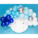 Guirlande de ballons bleu