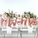 Ballon Alu "Mr & Mrs" Rose Gold - 69 x 125 cm