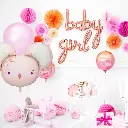 Ballon "Baby" Alu Rose Gold 73x75 cm