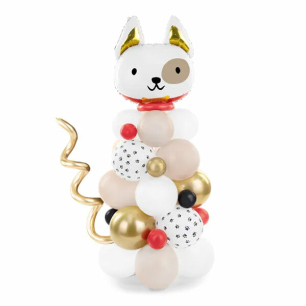 Kit bouquet de ballons DIY - Chien couleurs mix