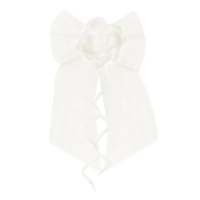 2 Noeuds avec Rose, Ivoire pour voiture