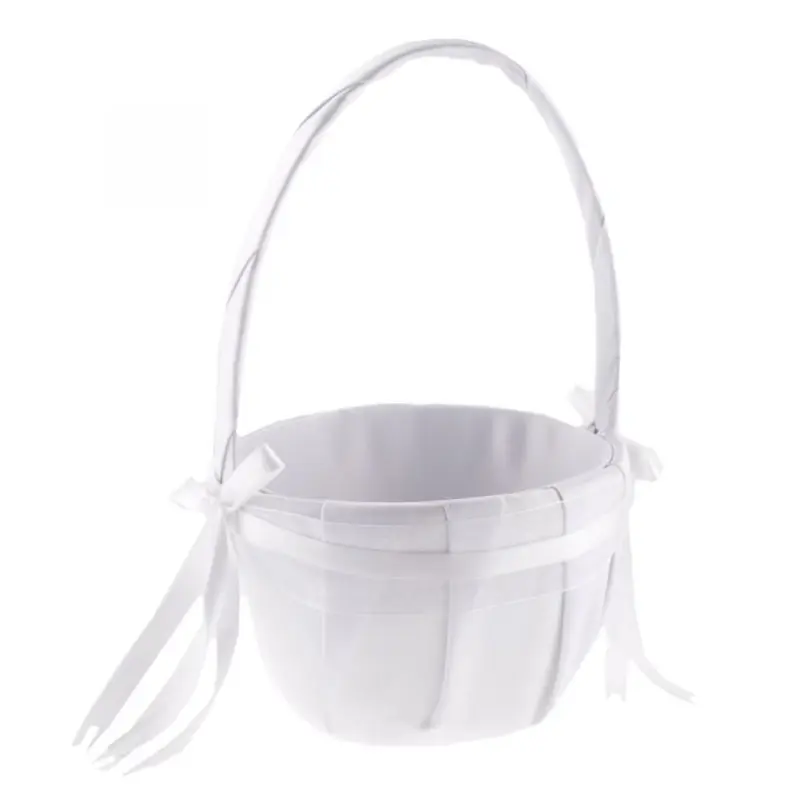 Panier pour pétales de rose, blanc