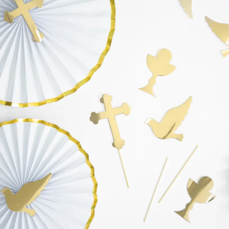 6 Cake toppers communion