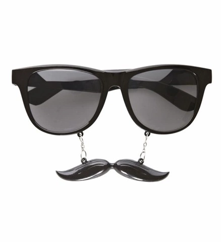 [WID0342J] Lunettes avec moustache