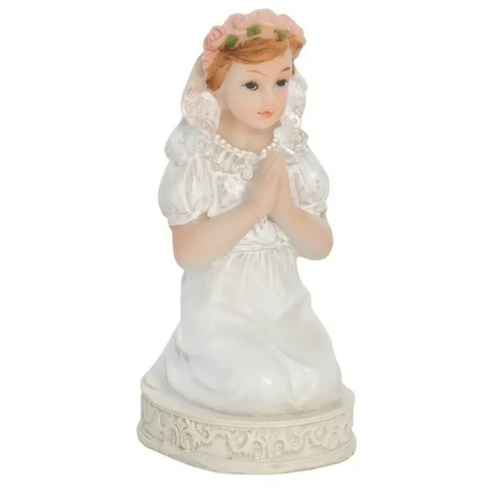 [PARPAP2] Figurine première communion fille de 11 cm