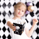 Boîtes pour pop-corn BOO!, mélange, 7x7x12.5cm
