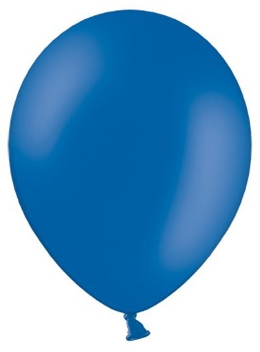 50 Latex Balloons 30 cm Pastel Navy Blue