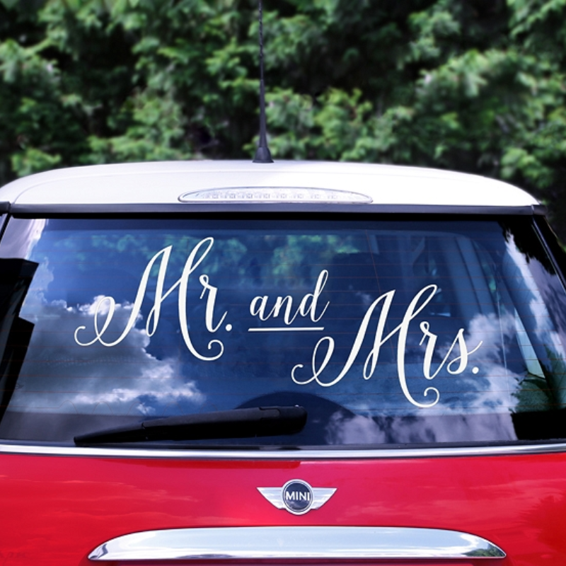 [PARCS3-008] "Mrs & Mrs"-Sticker - Hochzeit