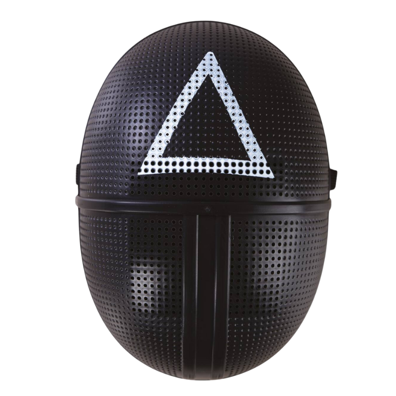 Masque noir Triangle Squid Game