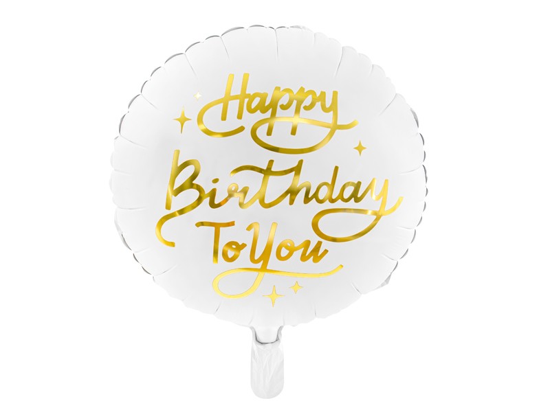 Luftballon Happy Birthday to You