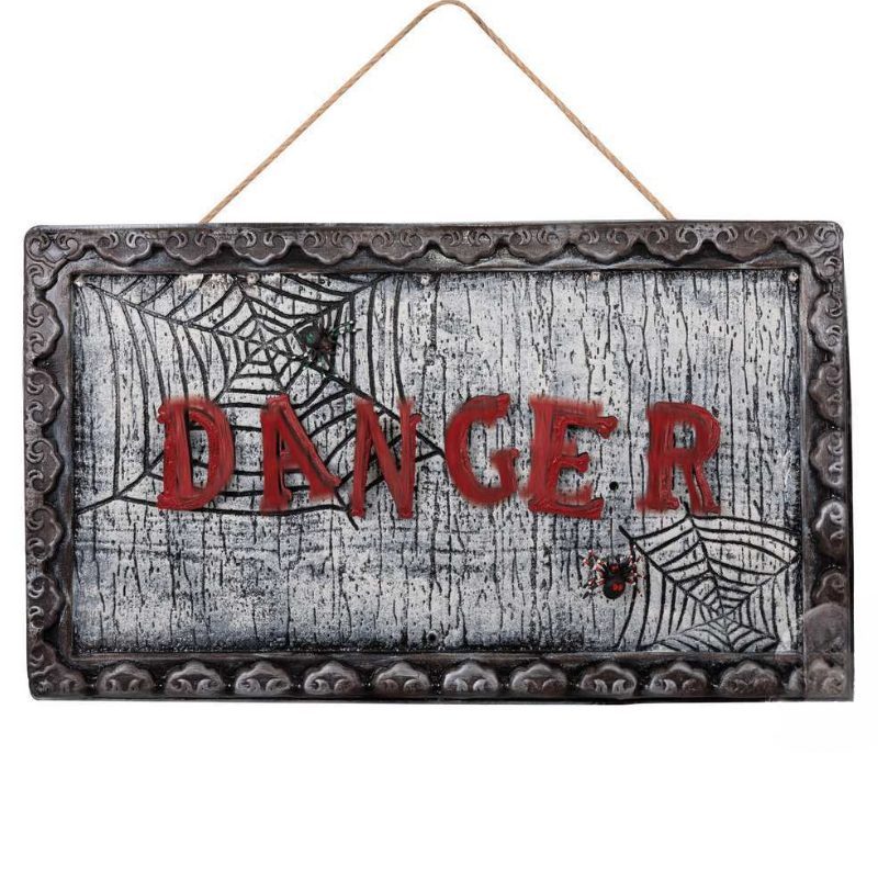 [PCL25507] Plaque de porte Danger animé-47 cm