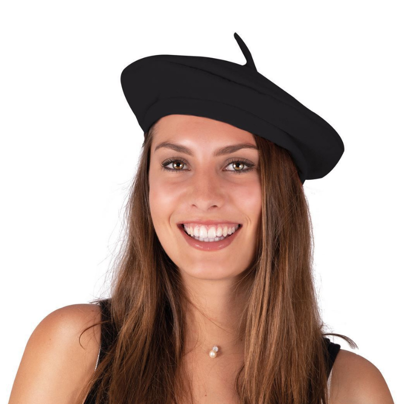 Béret black