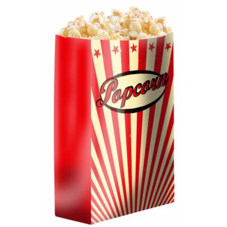 [PCO1210042] Retro Popcorntüten aus Papier 1L, 50er-Pack