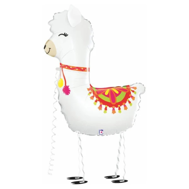 [ABCG18104-P] Walking Balloon Llama 104 cm