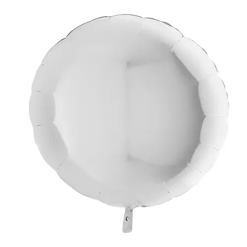 Ballon rond 36" blanc - Grabo