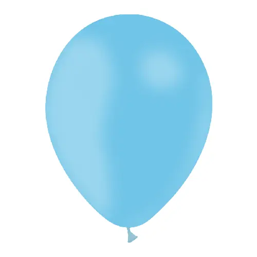 [ABCHG112P33-FR] Paquet de 100 ballons bleu ciel 30 cm - Balloonia