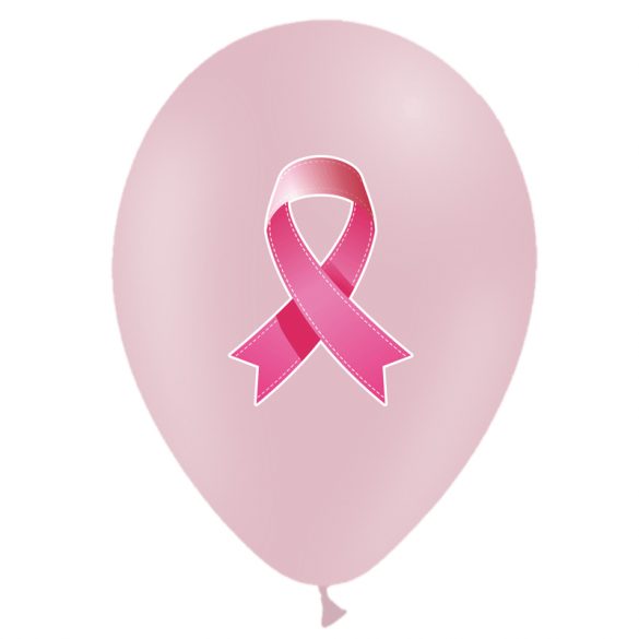[ABCU80001] 10 Ballons Latex Octobre Rose