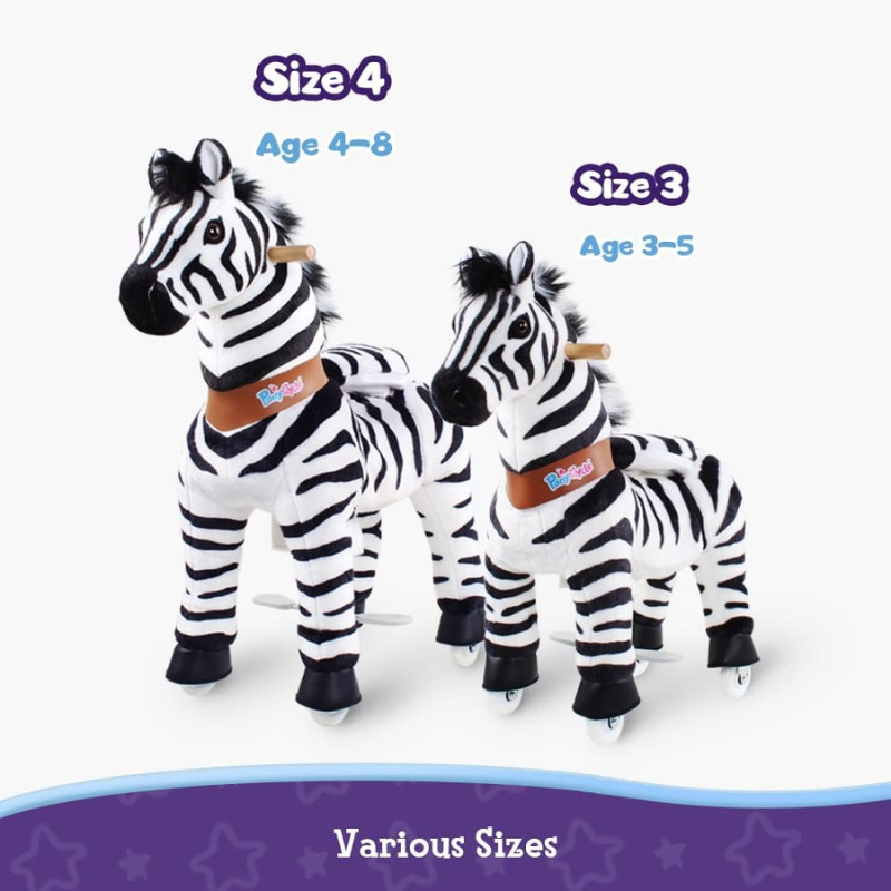 Pony cycle zèbre (petit)