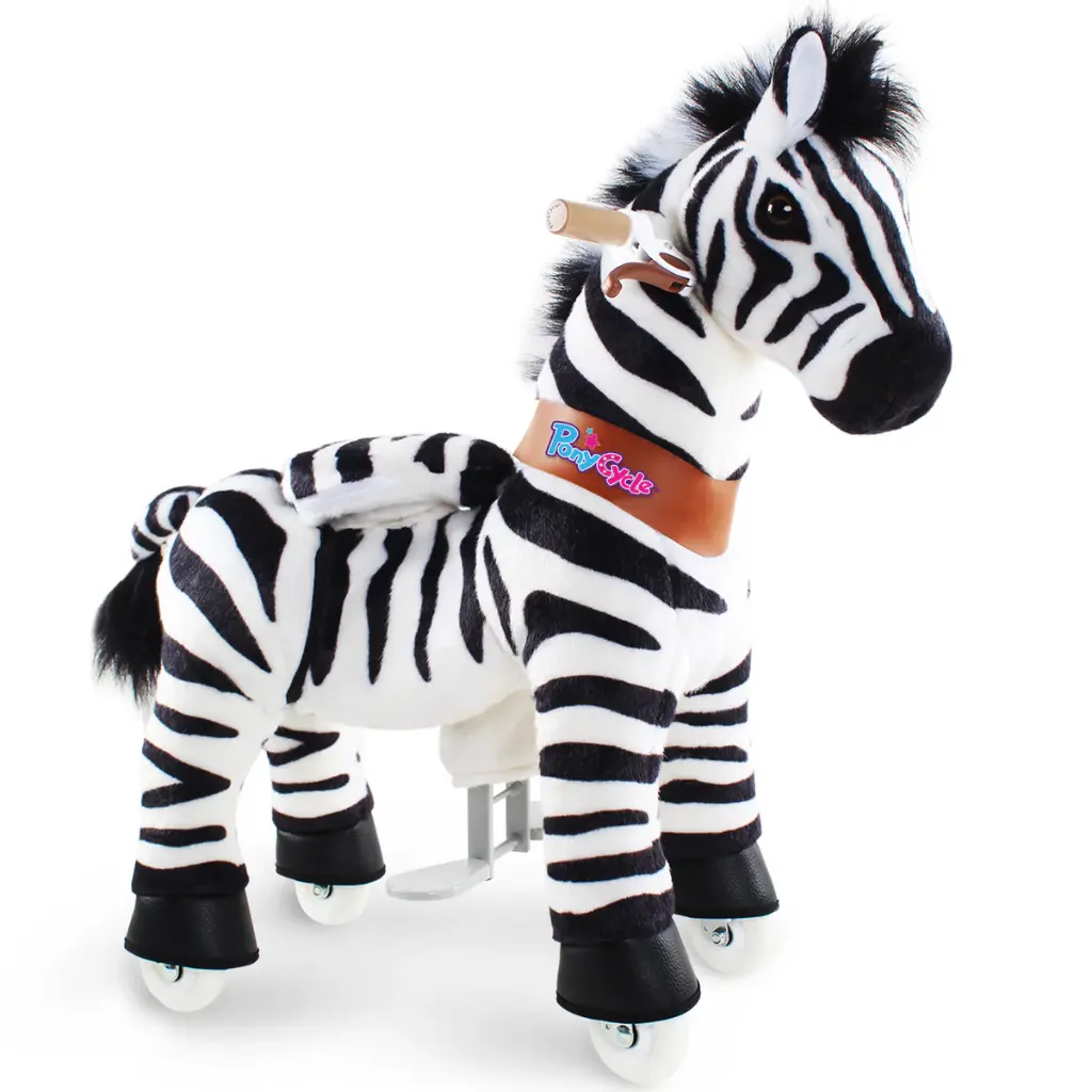 [PONU468] Pony Cycle Zebra 4-9 Jahre