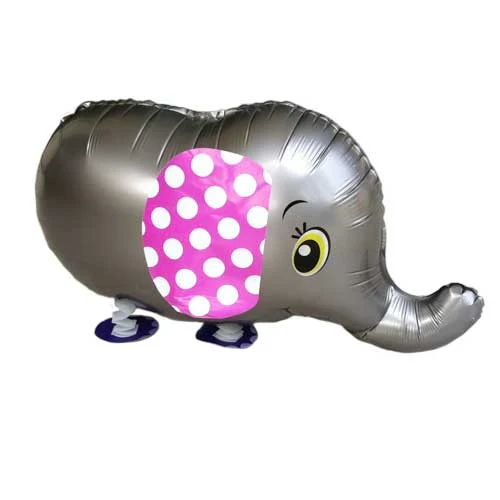 [PROPET06B] Grey Elephant Walking Balloon
