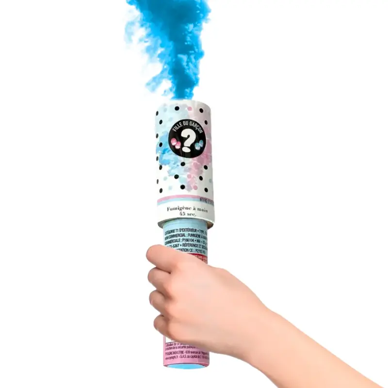 [PYRP166043] Handrauchfackel Baby "Blau"