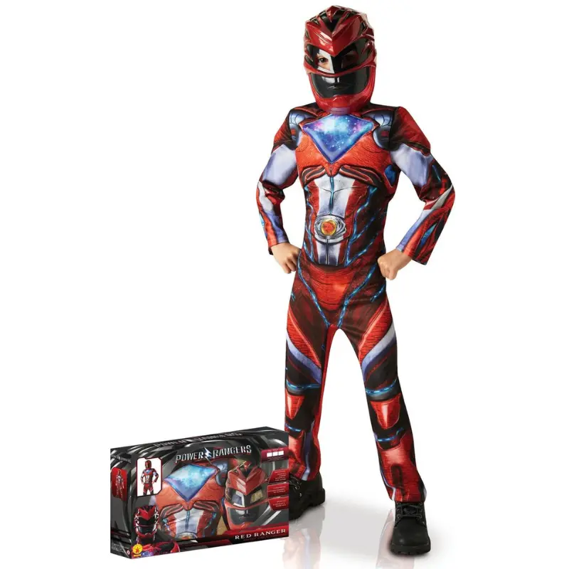 [RUB155047S] Panoplie déguisement de Power Rangers™ deluxe pour garçon - 3/4 ans