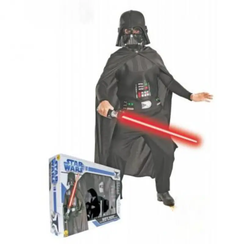 [RUB41020S] Panoplie déguisement deluxe Dark Vador + sabre - 3/4 ans - Star Wars™