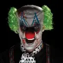 Kit maquillage clown sinistre