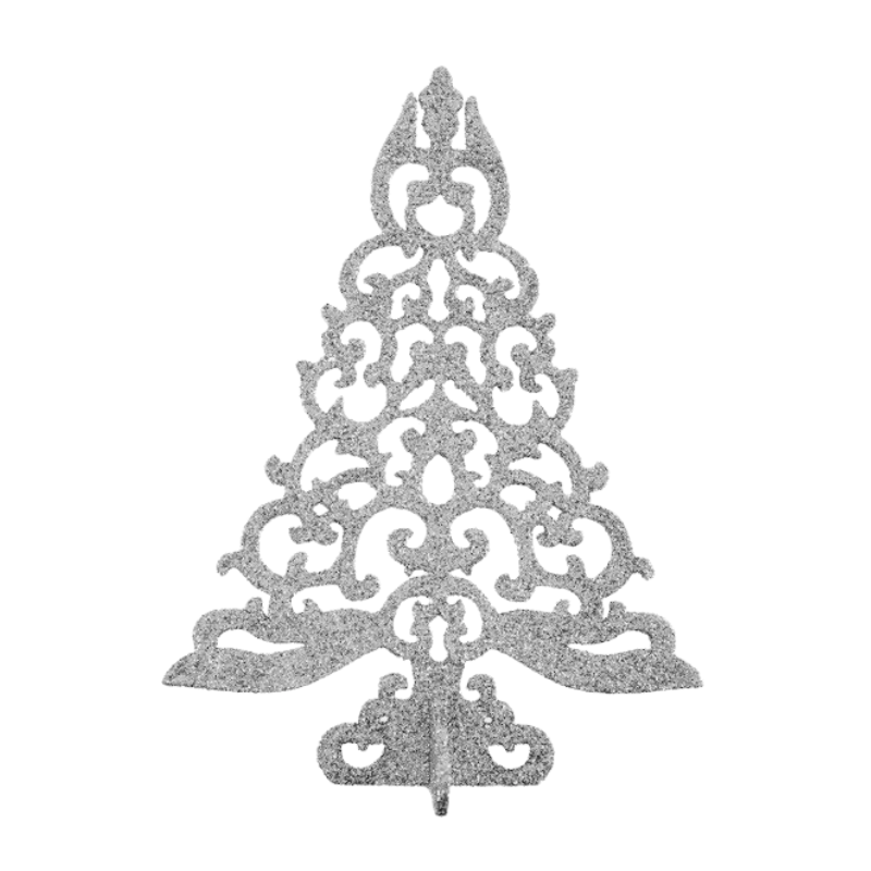 SILBERNER WEIHNACHTSBAUM