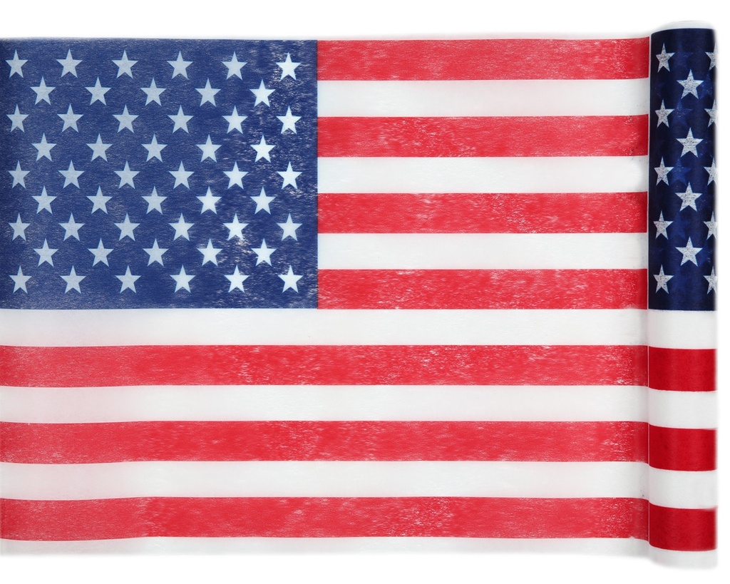 Chemin de table USA 30 x 5m
