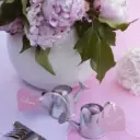 2 mini arrosoirs en métal