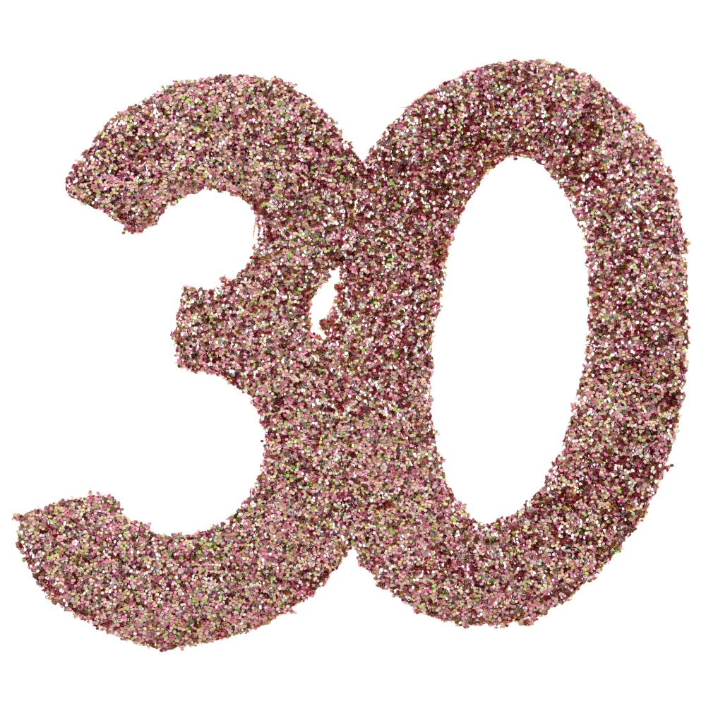 [SAN7306/30] Confettis 30 ans paillettes rose gold