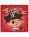 Piraten-Servietten, 20er-Pack