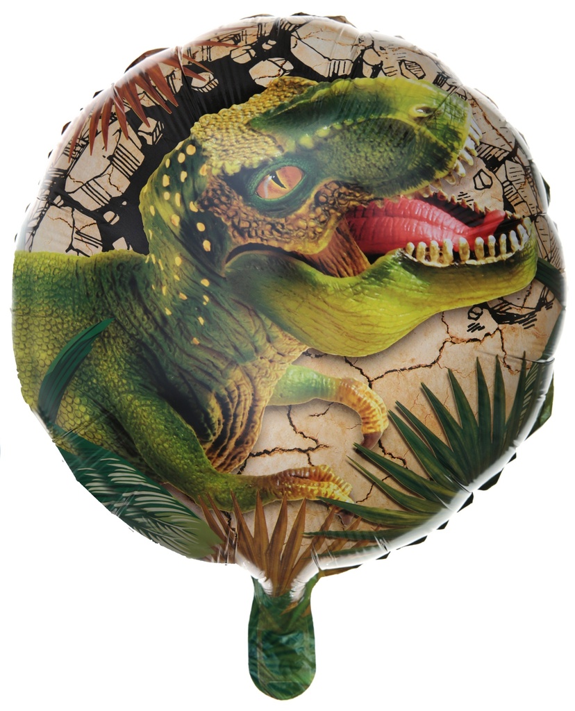 [SAN7537] Ballon alu 45 cm Dinosaure