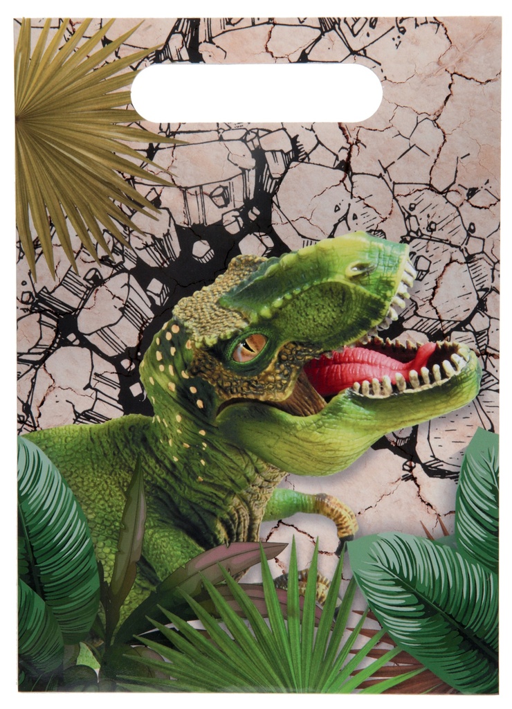 Sachets de fête Jurassic, lot de 10 pièces