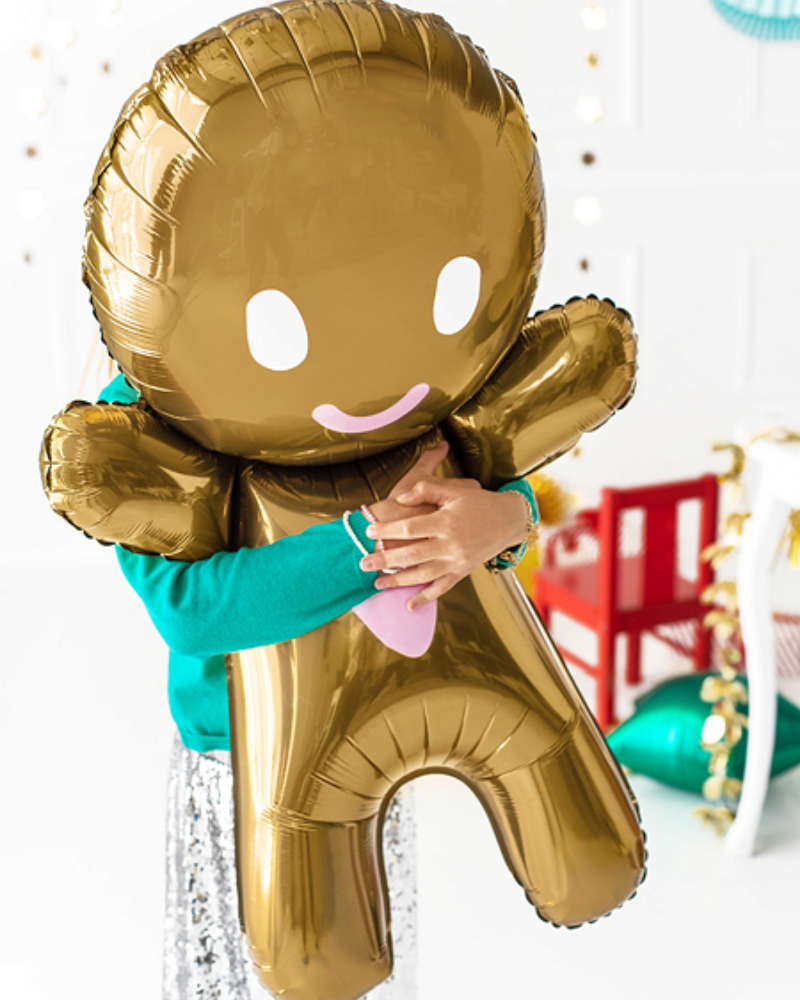 Ballon bonhomme pain d'épice