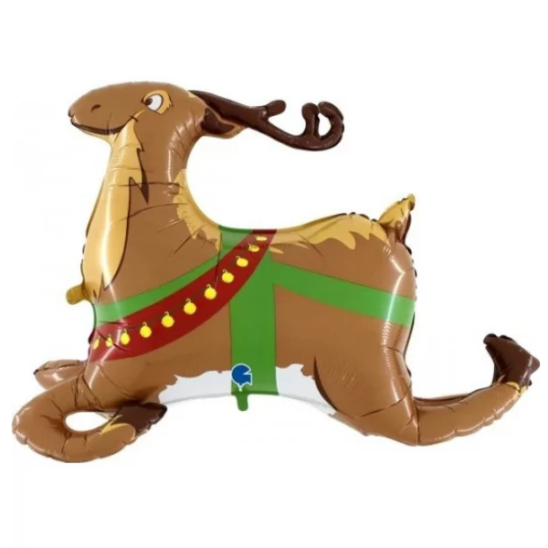 Ballon renne du Père Noël