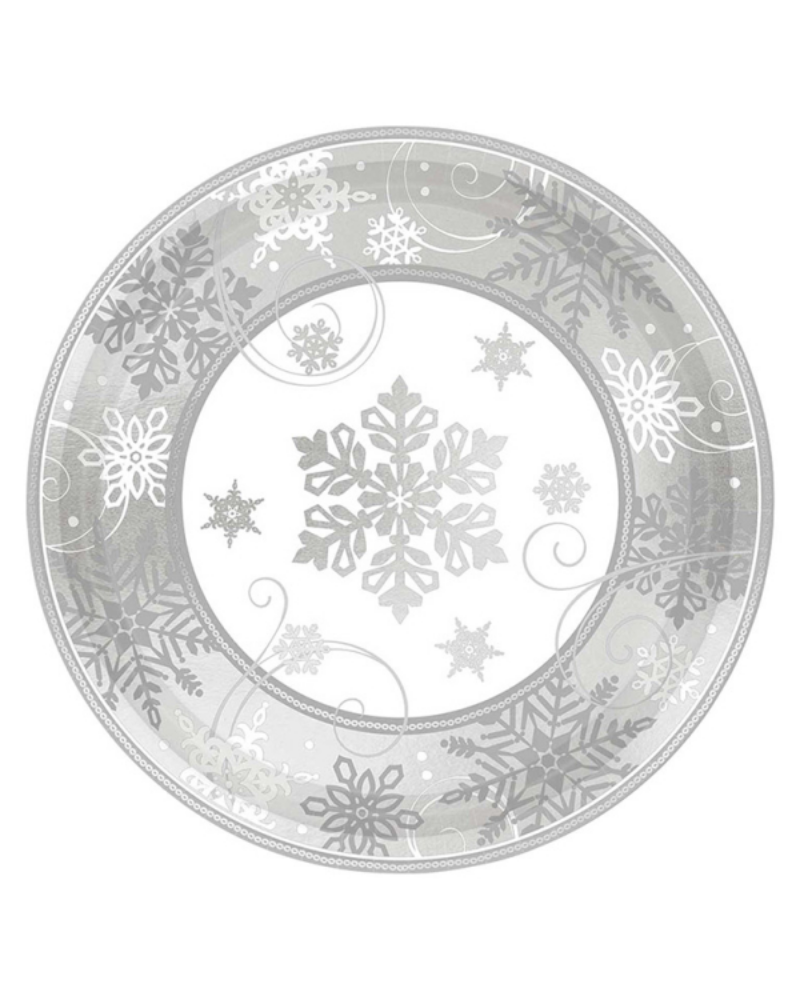 [AMS541559] Dessertteller Schneeflocke